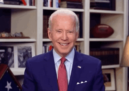 Joe Biden makes half the country happy.