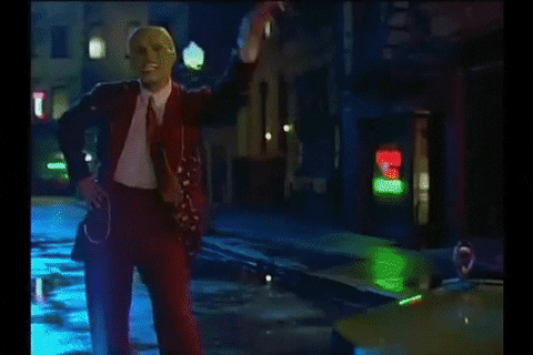 25 GIFs That Prove Jim Carrey Was at His Rawest in The Mask #7