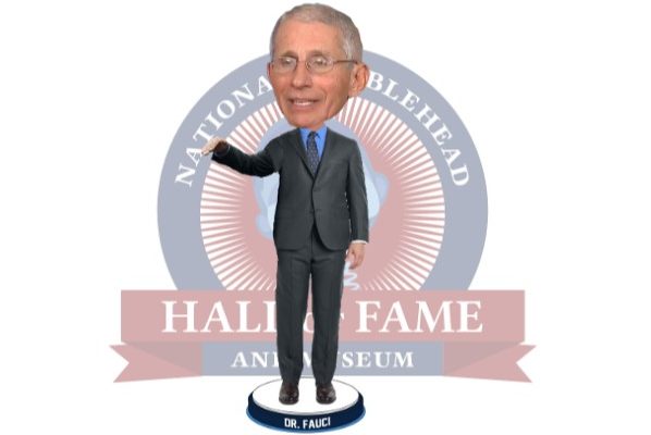 Dr. Fauci Bobblehead Doll to Be Available Soon, Also Shakes Its Head at President Trump