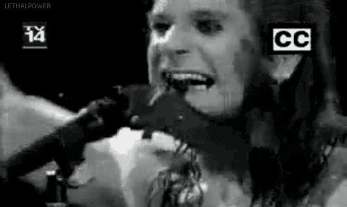 Ozzy Osbourne Goes Batty
