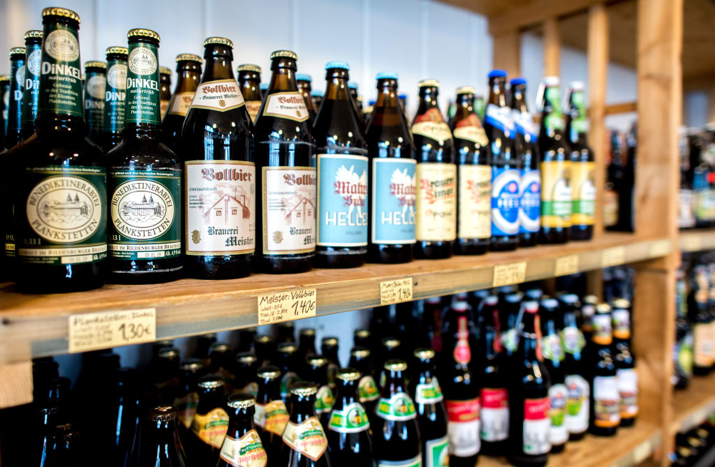 2. Your Beer Bottle Collection Shelf