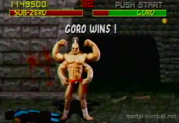 7. Goro, Mortal Kombat