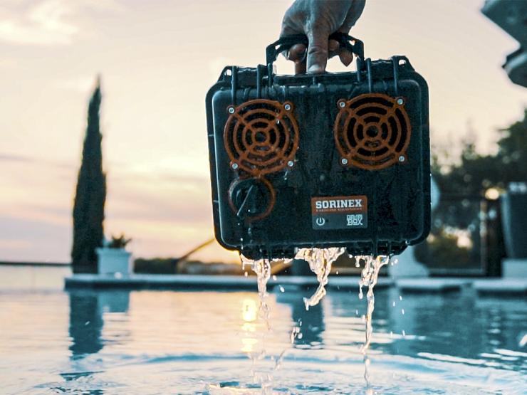 Demerbox Indestructible Waterproof Bluetooth Speaker