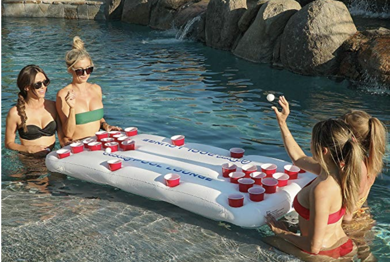 GoPong Beer Pong Inflatable Table