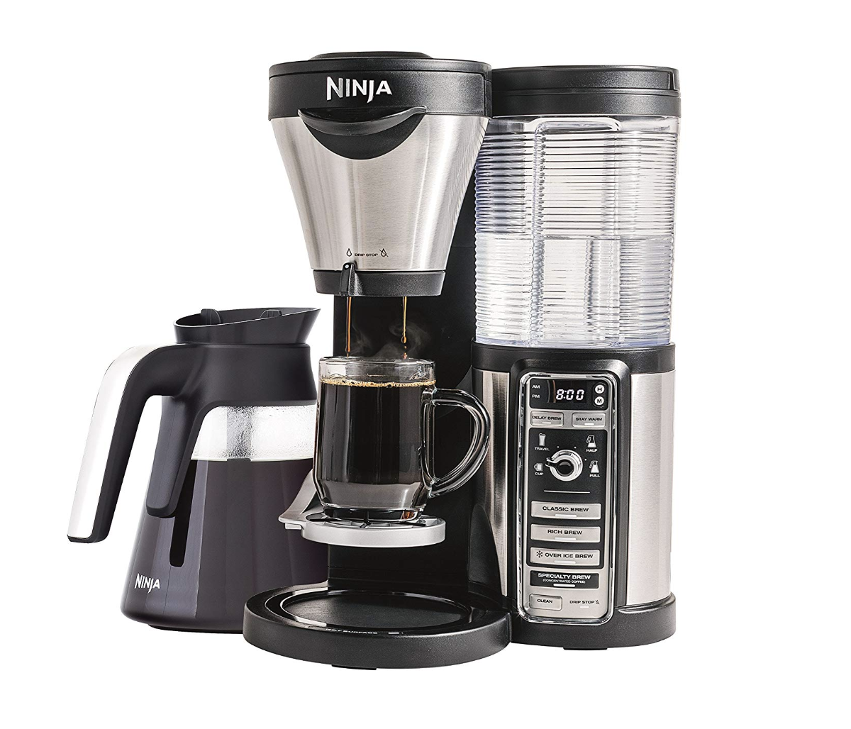 Ninja Coffee Maker for Hot/Iced/Frozen Coffee with Four Brew Sizes