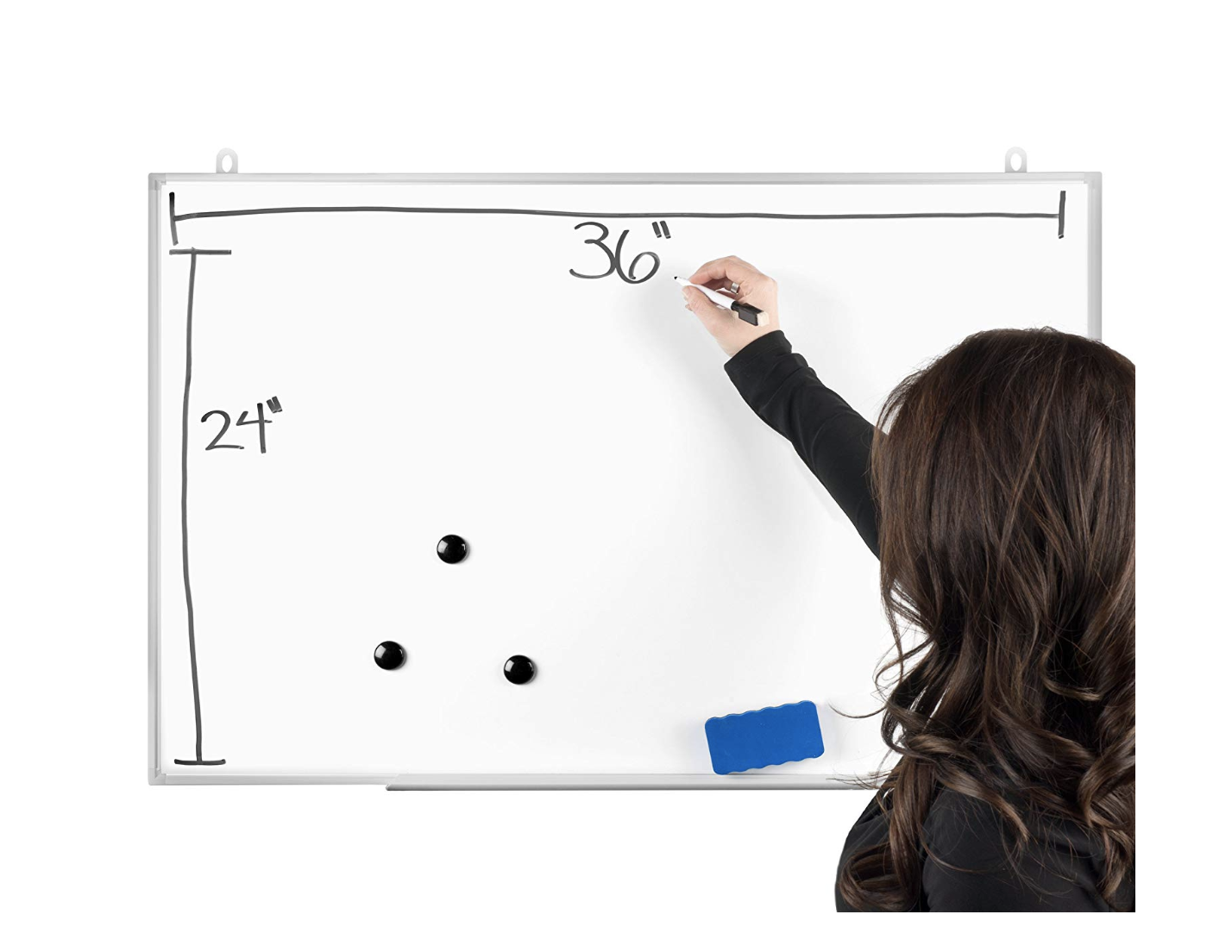 Officeline Magnetic Dry Erase Board & Accessories 