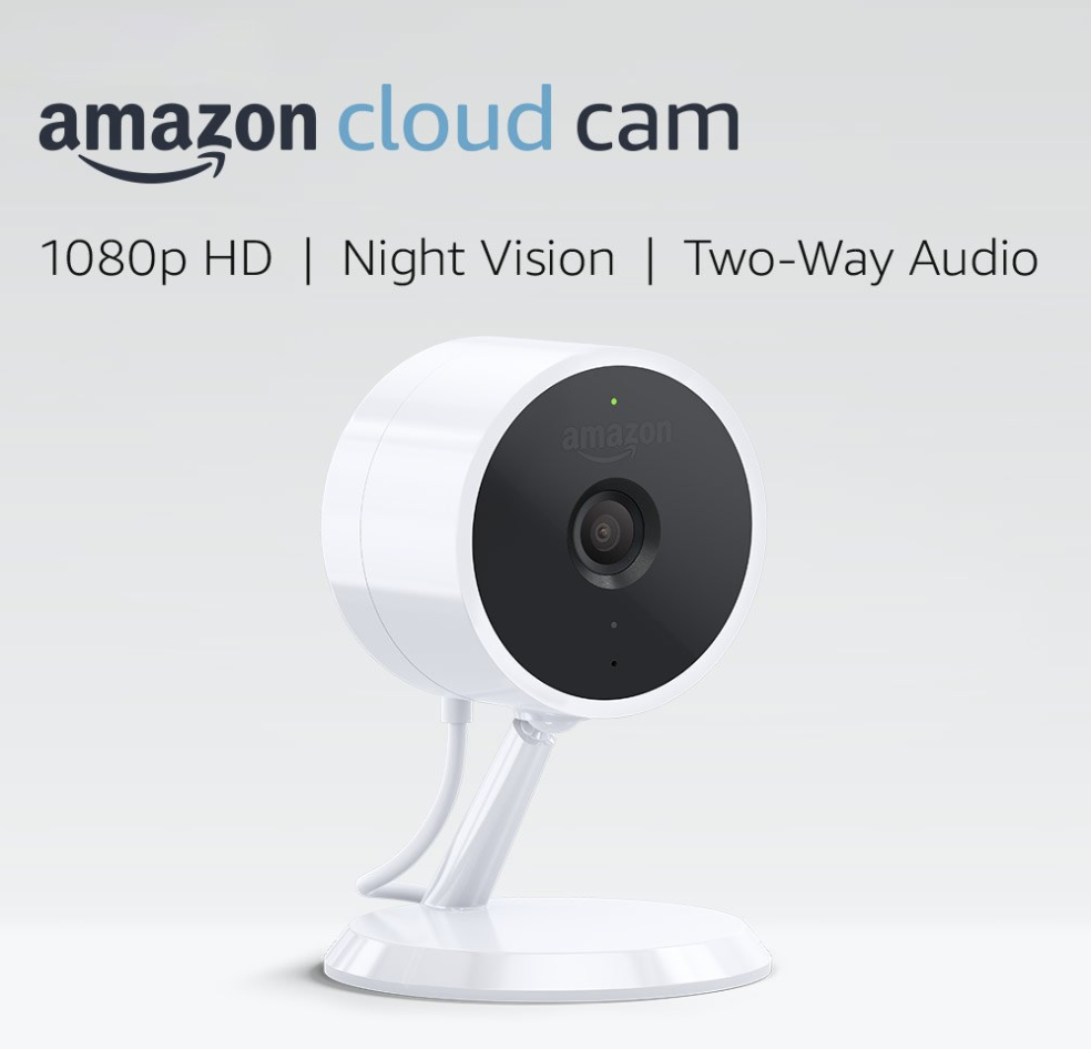 Amazon Cloud Cam Security Camera With Alexa Compatibility