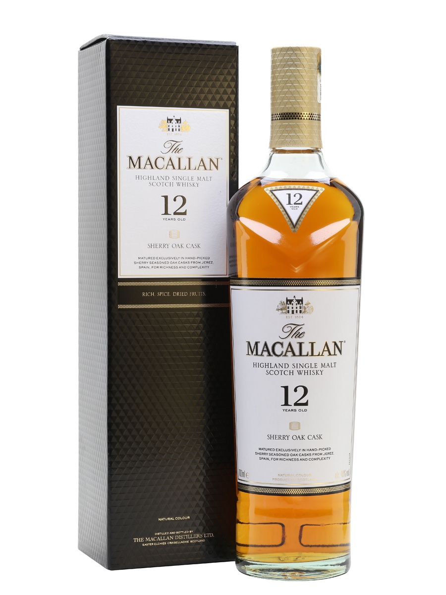 The Macallan 12 Highland Single Malt Scotch Whisky
