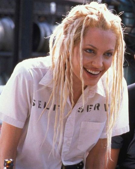 Angelina Jolie (As Sara 'Sway' Wayland in 'Gone in 60 Seconds')