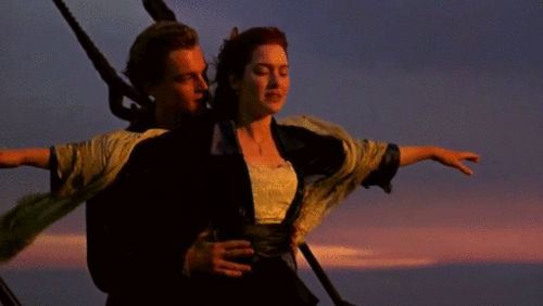 3. Jack and Rose in ‘Titanic’