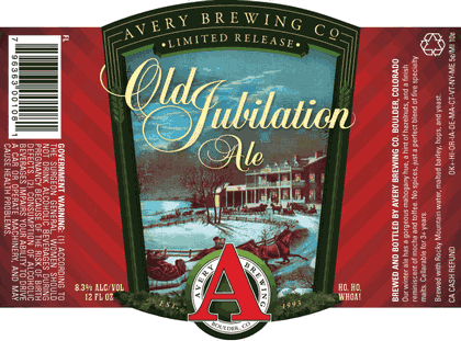  Avery's Old Jubilation Ale