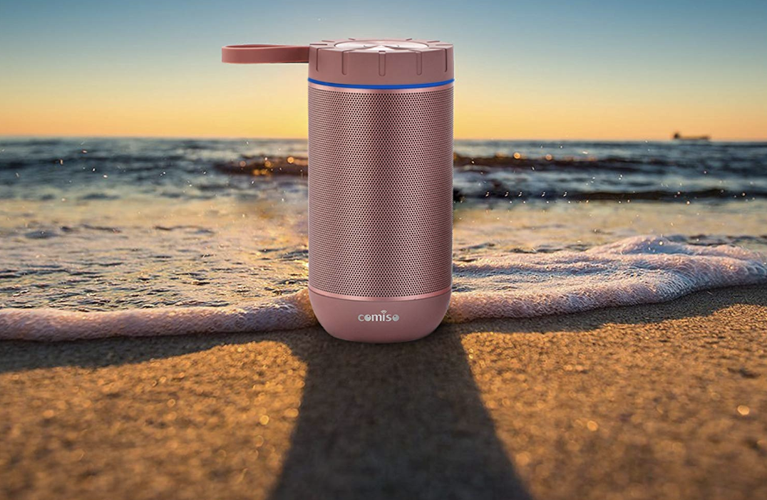 Comiso Waterproof Outdoor Bluetooth Speaker