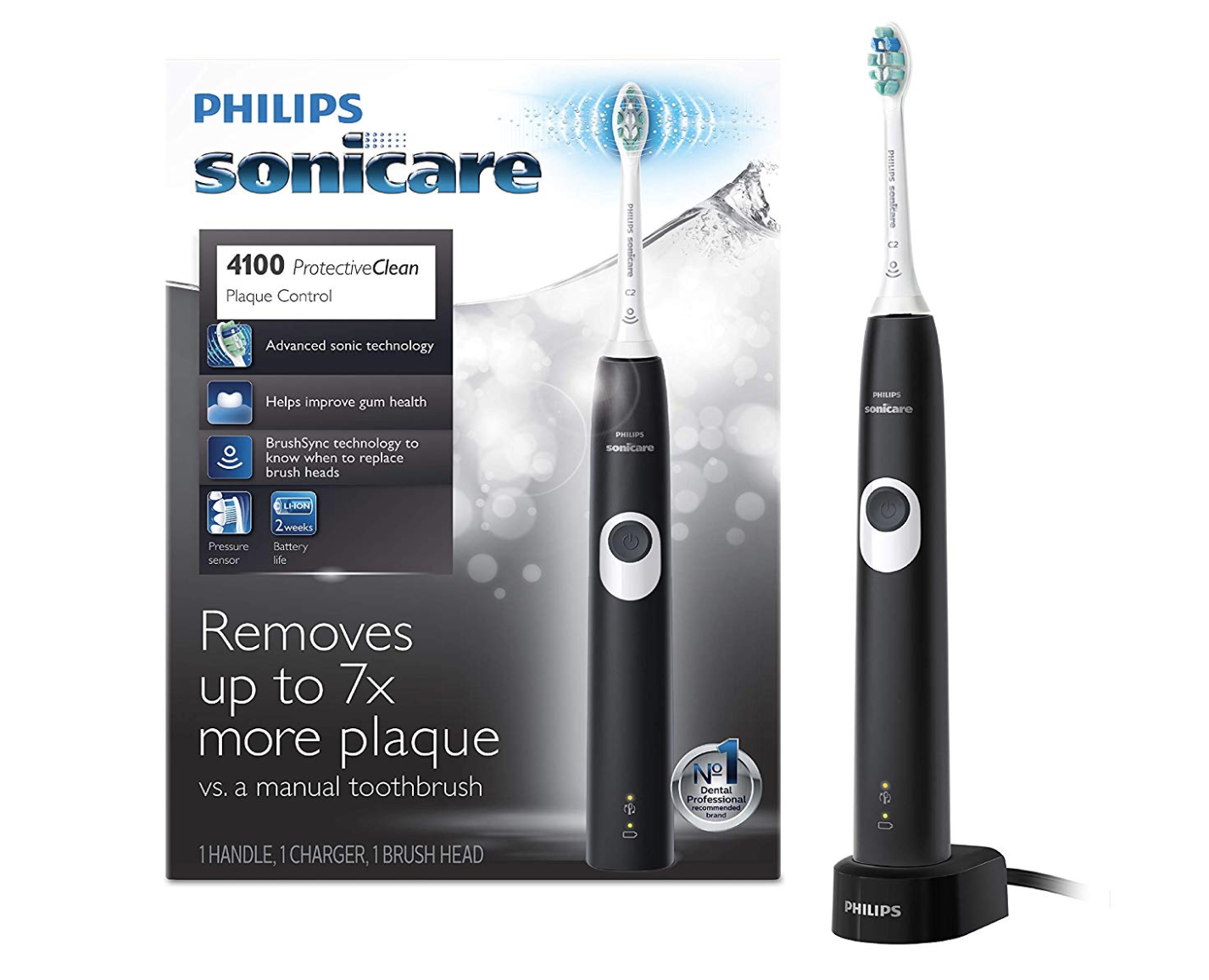 Philips Sonicare ProtectiveClean 4100 Electric Rechargeable Toothbrush - ($39.50 Down From $69.99)