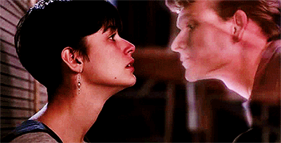 Patrick Swayze and Demi Moore in 'Ghost' 