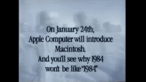 4. Ridley Scott's Mac 1984 Ad