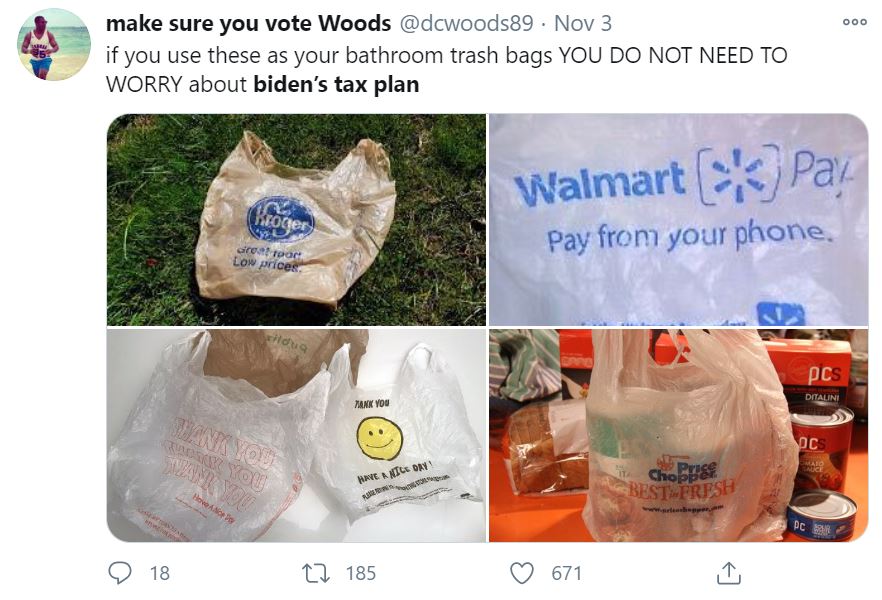The Plastic Bag Hoarder