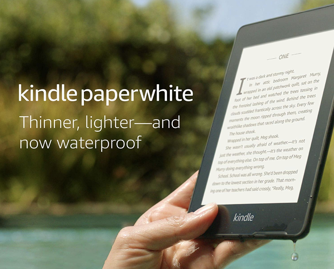 Kindle Paperwhite – Now Waterproof With 2x the Storage