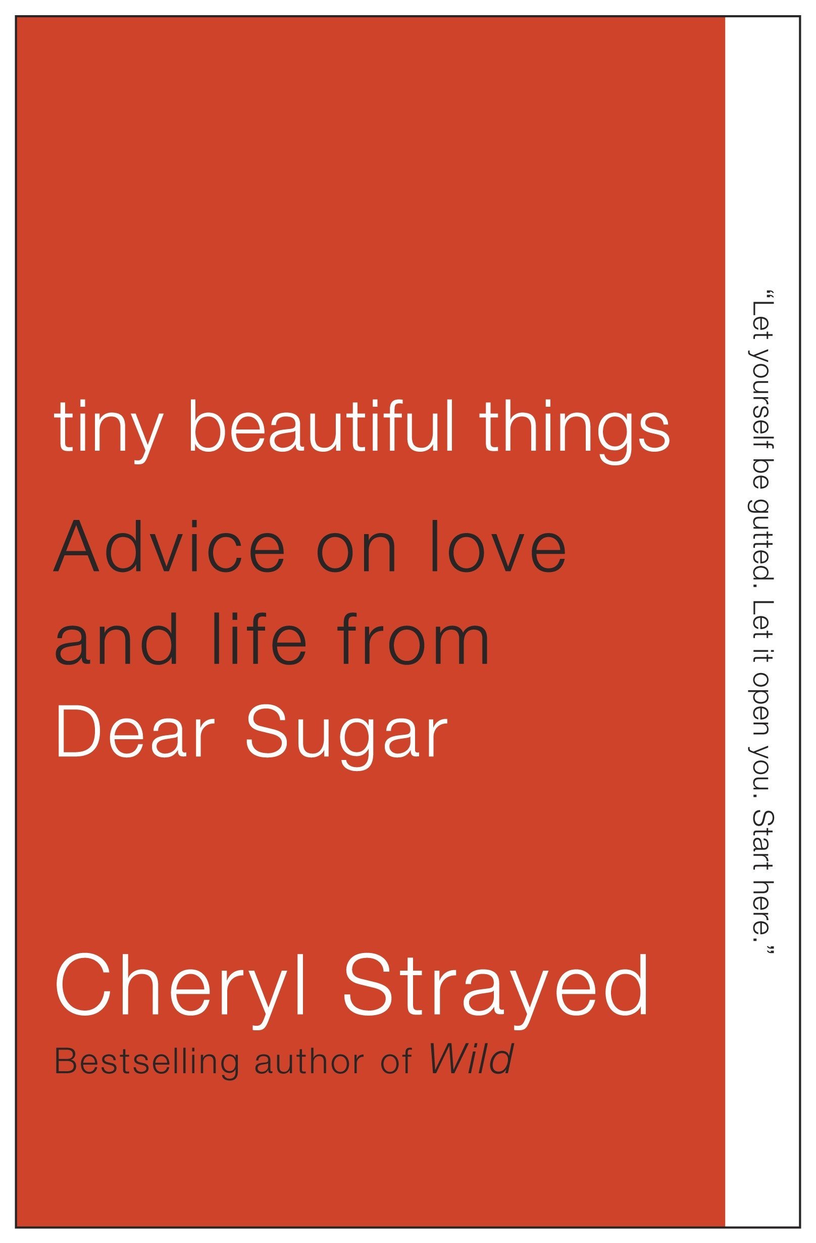 'Tiny Beautiful Things: Advice on Love and Life from Dear Sugar' by Cheryl Strayed