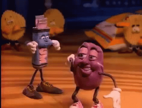 The California Raisins weren’t the first anthropomorphic food.