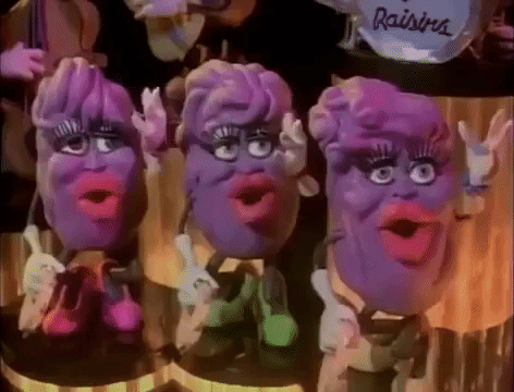 The California Raisins were created with Motown in mind.