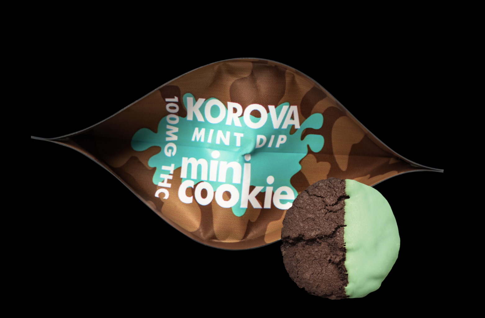 Korova Mint Dip Cookie 100mg THC