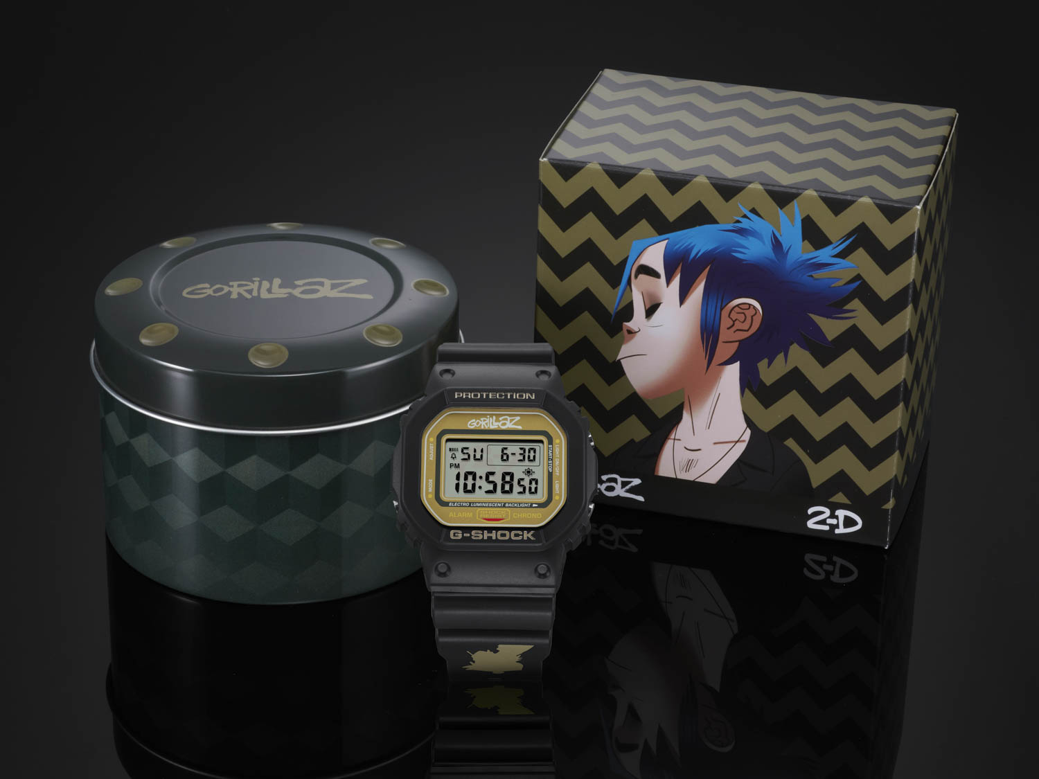 2-D's Casio G-Shock x Gorillaz Collab