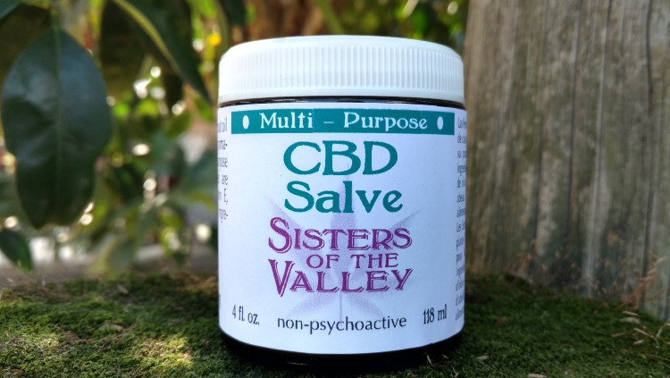 Sisters of the Valley CBD Salve 450 Milligrams