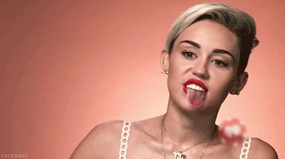 Miley Cyrus Takes Time For Herself (And Her Tongue)