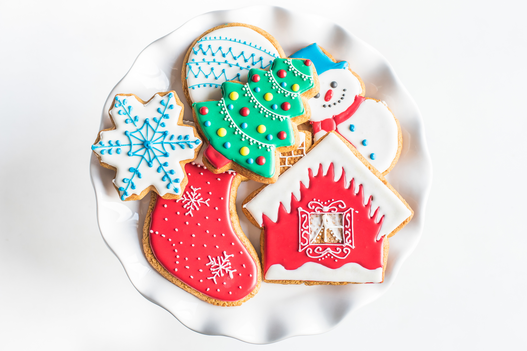 6. Frosted Sugar Cookies