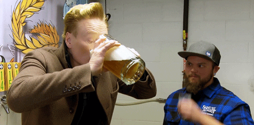 Chugging Beer Gifs #2