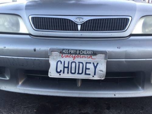 Cleverly Filthy License Plates #3