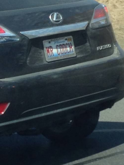 Cleverly Filthy License Plates #5