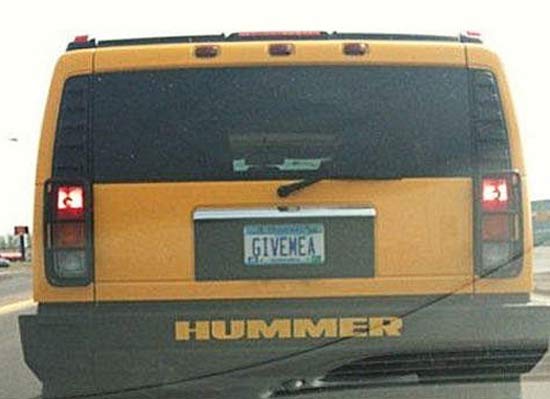 Cleverly Filthy License Plates #13