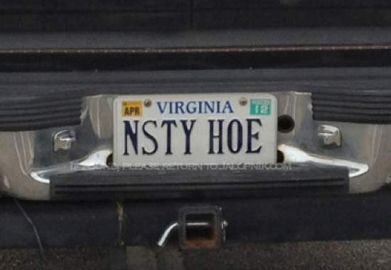 Cleverly Filthy License Plates #20