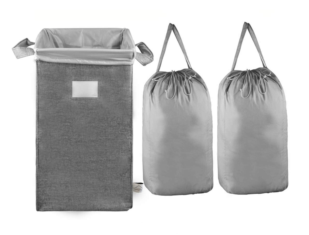MCleanPin Large Laundry Hamper Collapsible With Two Removeable Laundry Bags