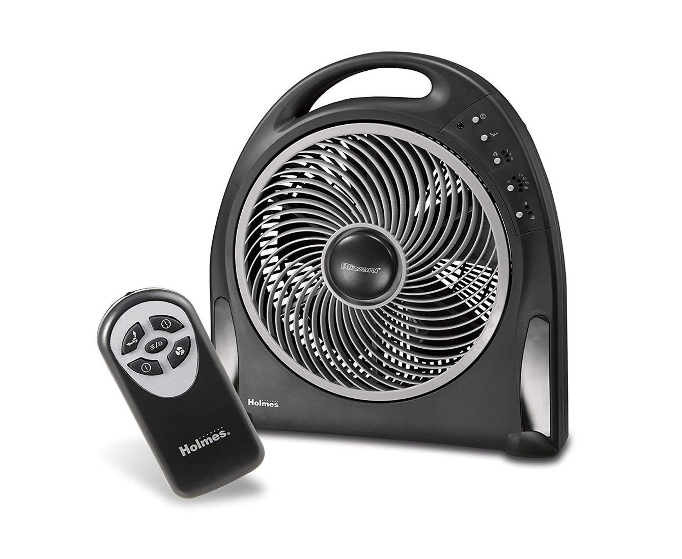 Holmes 12-Inch Fan | Blizzard Rotating Fan with Remote Control
