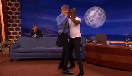 When Conan did the tango with JB Smoove.