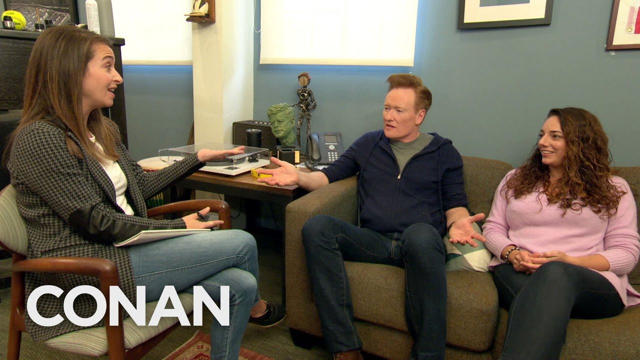 10. Conan meets with Human Resources.