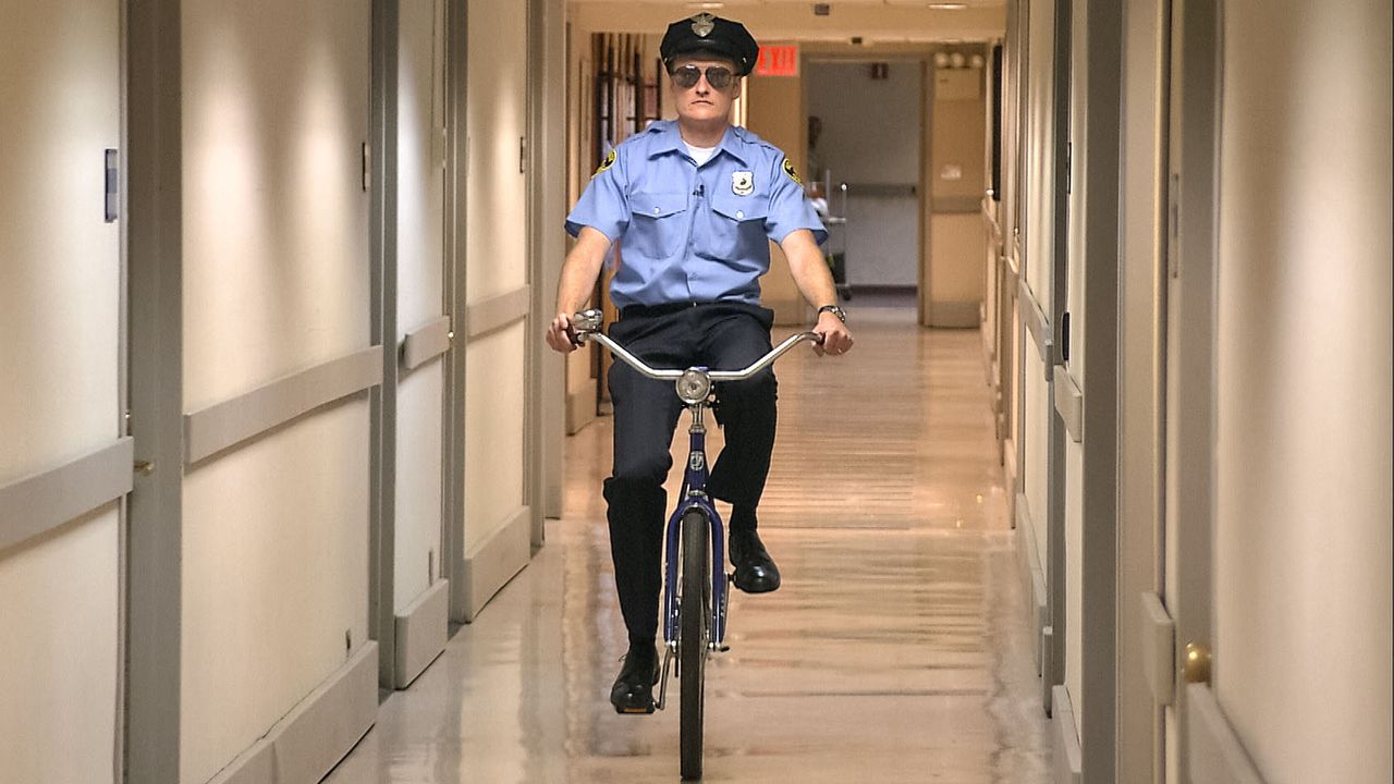 4. Conan becomes a security guard.