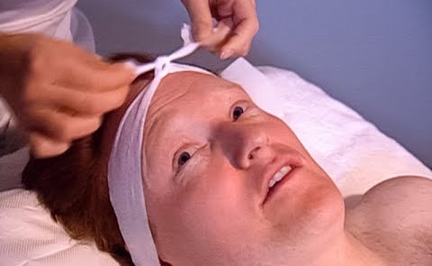 6. Conan has a spa day.