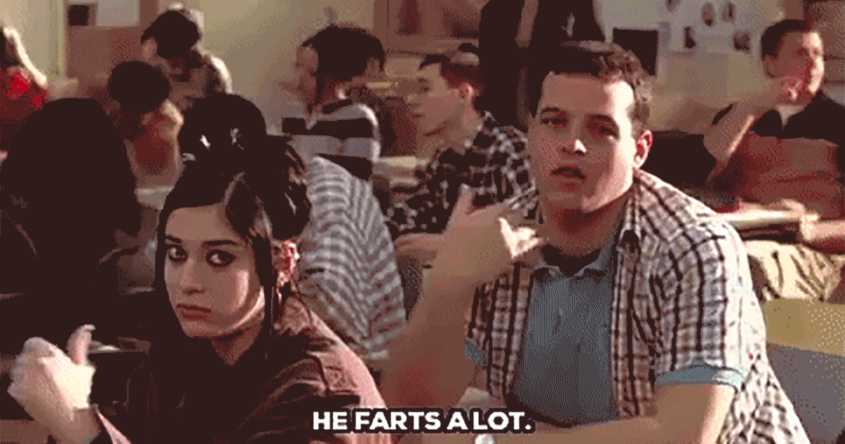 5. Intentionally farting in front of partner.