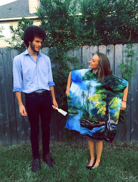 Bob Ross and Painting