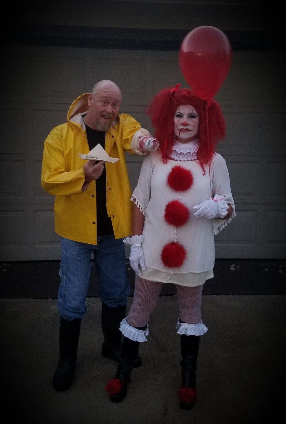 Georgie and Pennywise From 'It'