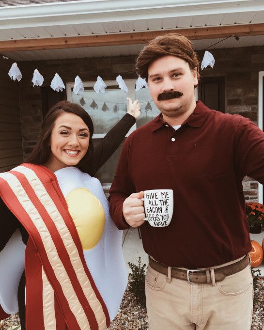 Bacon and Eggs and Ron Swanson From 'Parks and Recreation'