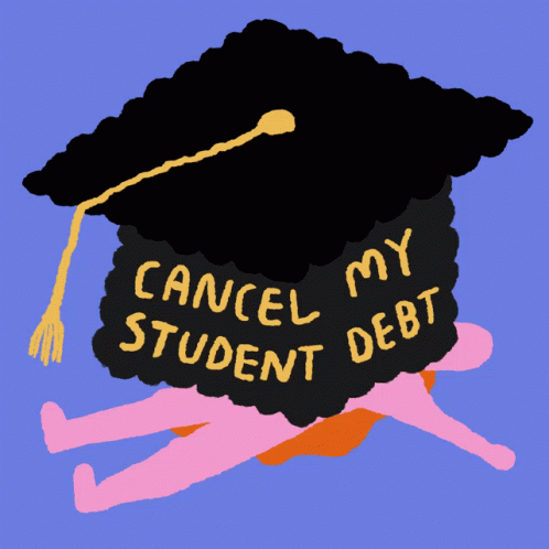 What are you going to do to help the 44 million Americans saddled with student loan debt?