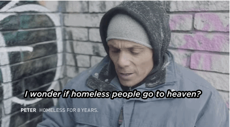 Your fear of the homeless is more about you than it is about them.