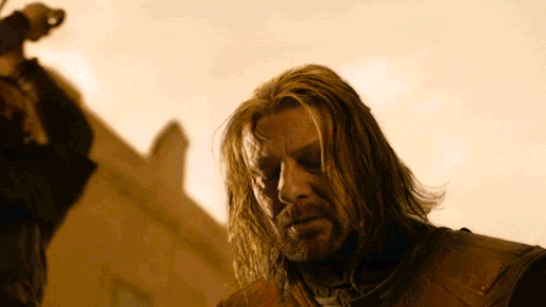 Ned Stark in 'Game of Thrones'