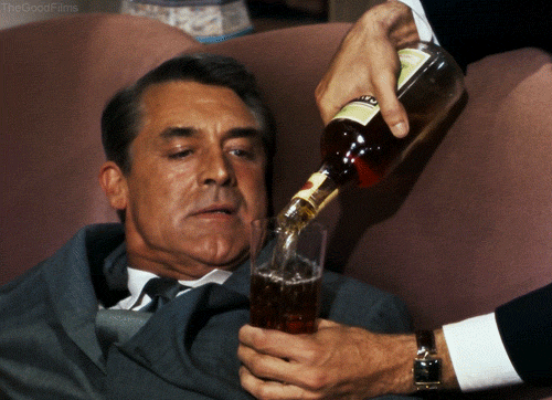 A Really Drunk Cary Grant