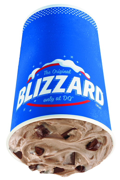1. Brownie Dough Blizzard