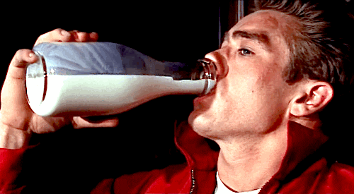 Drinking Milk Gifs #3